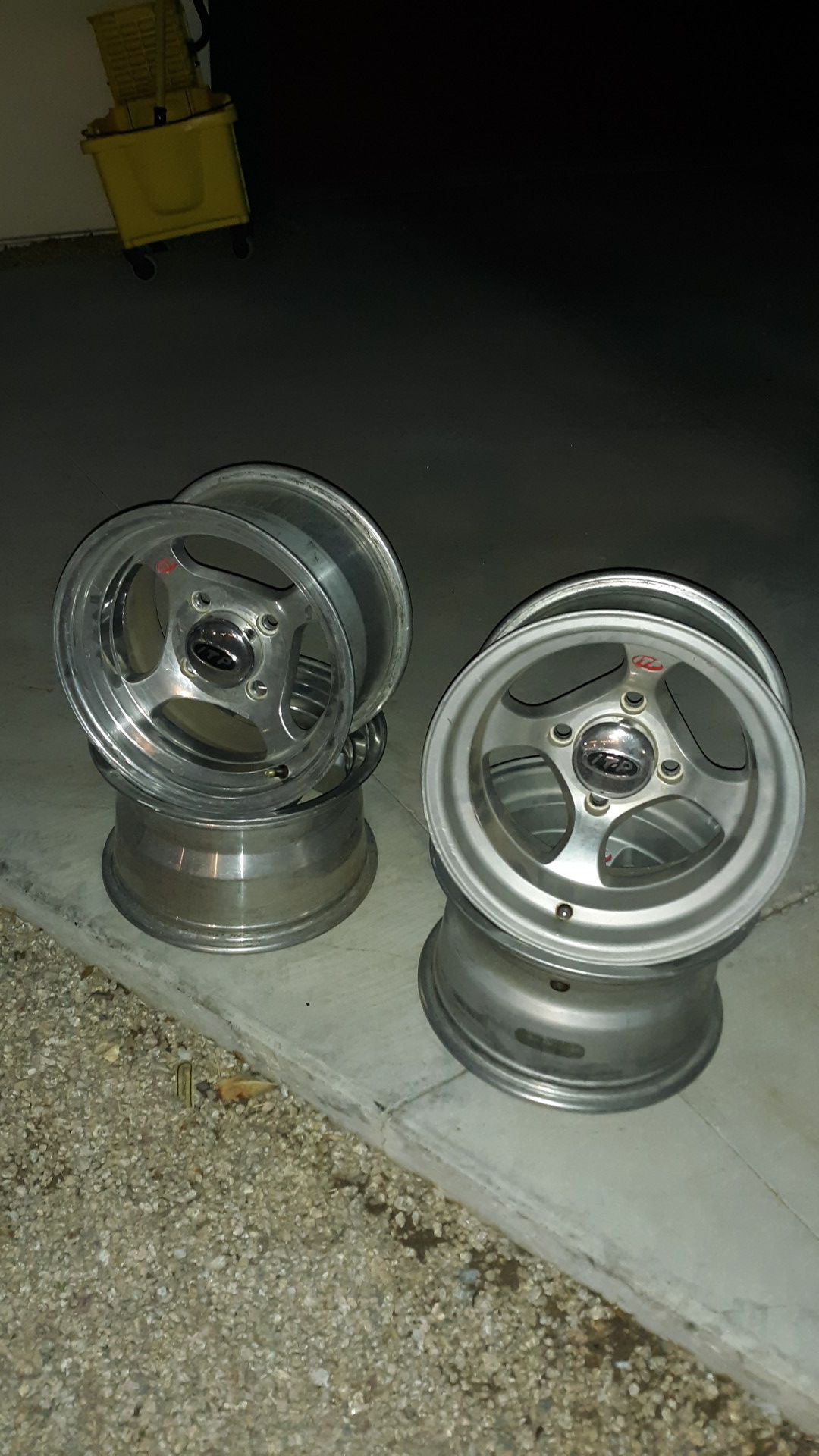 ITP aluminum wheels for Yamaha Rhino