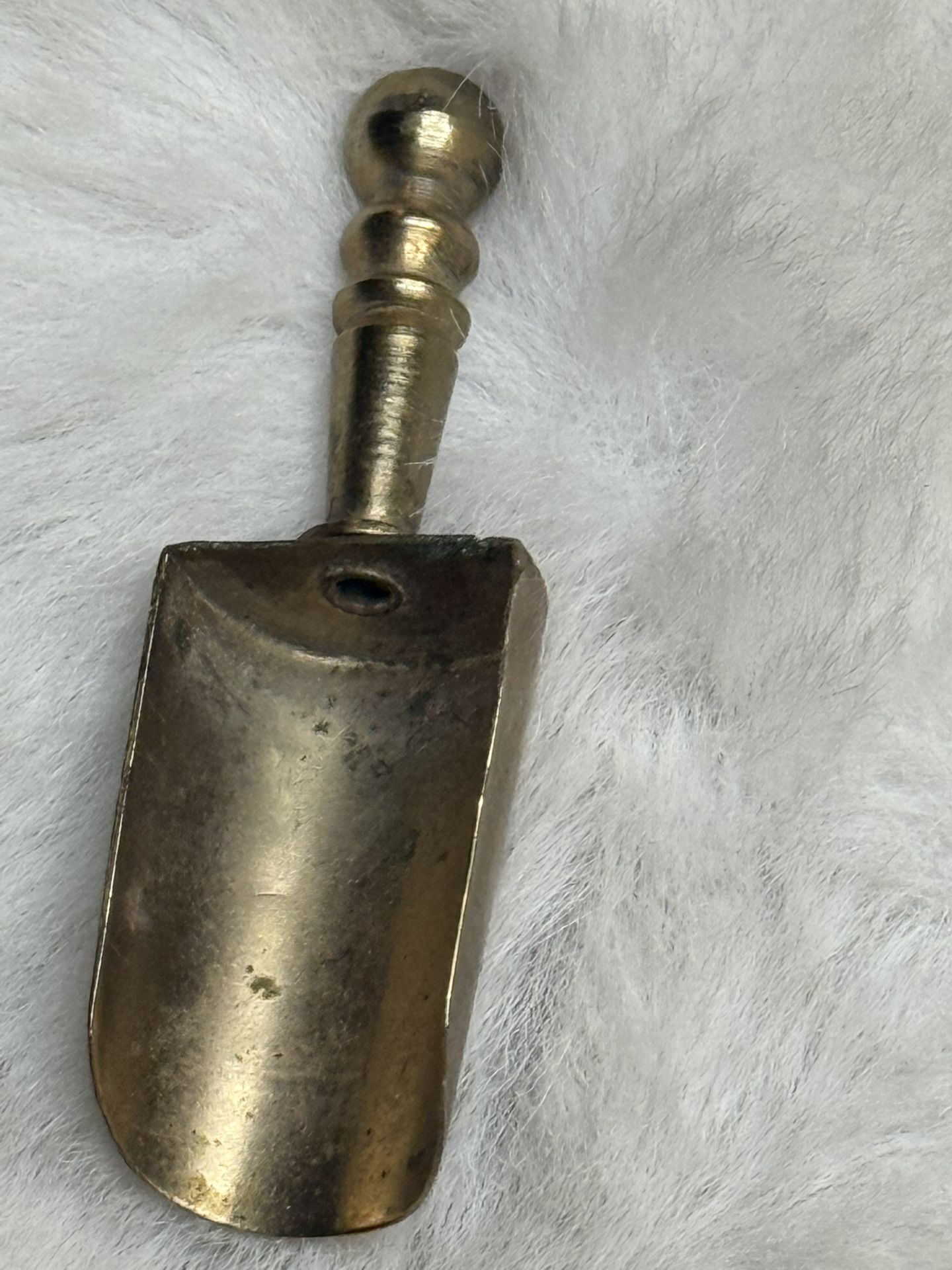 Vintage Brass Toy Scoop Miniature