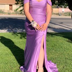 Lilac/Purple Size Large Dress