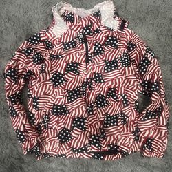 Supreme American Flag Windbreaker 