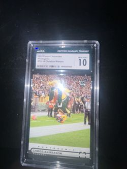 PSA 10 Greenbay Packers Christian Watson