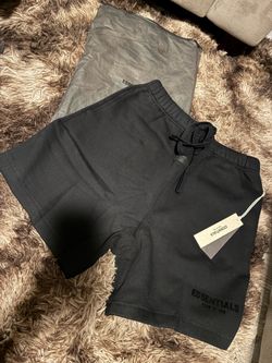 All Black Essentials Shorts