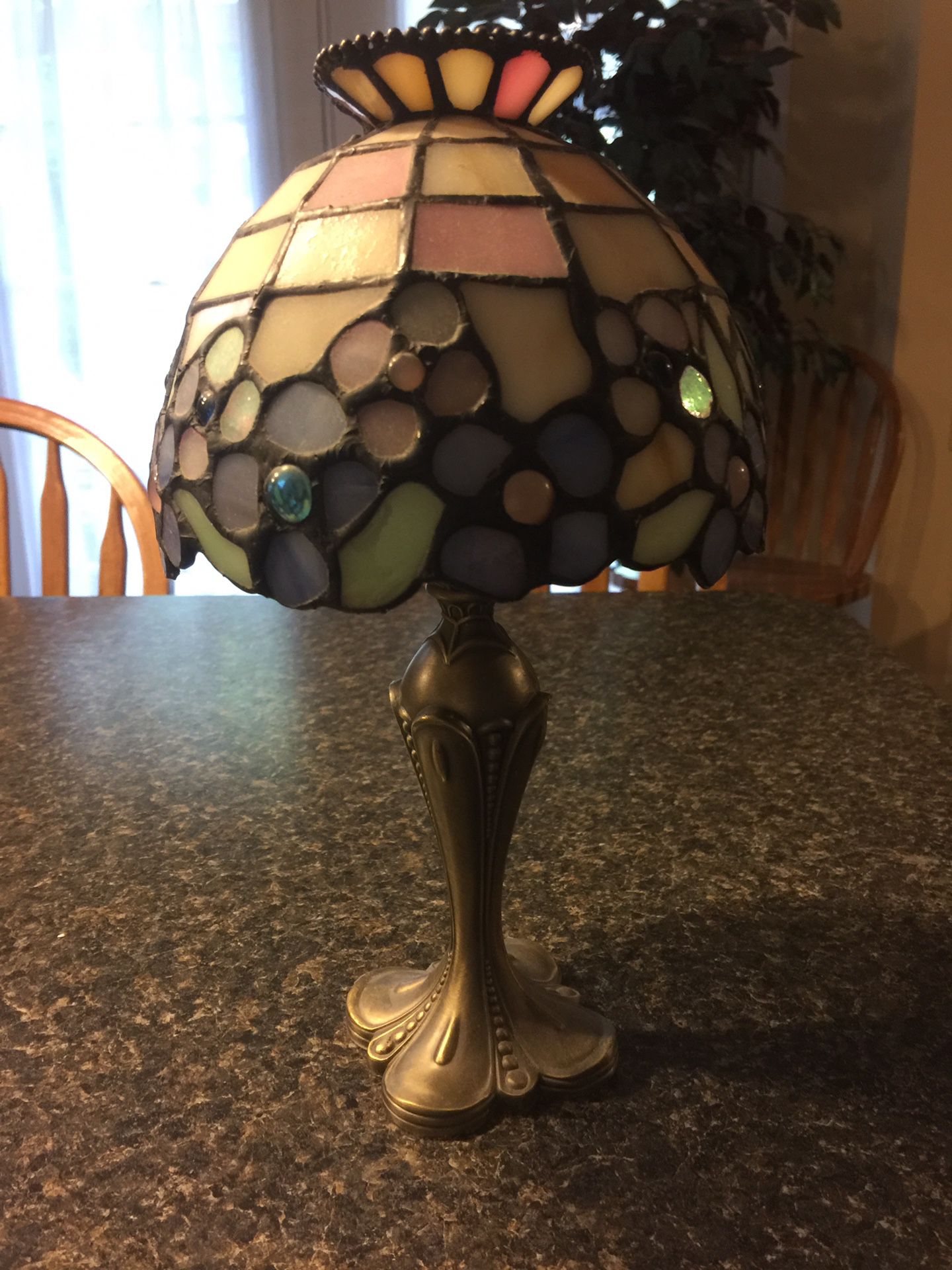 Party Lite Hydrangea Tea light Lamp