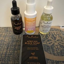 Neutrogent Invisible Daily defense Face Serum . Face Oil . Day/night 