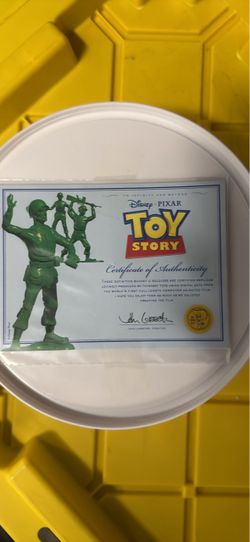 TOY STORY BUCKET O SOLDIERS SIGNATURE EDITION COMPLETE