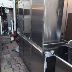 Mueble De Stainless Steel Para Una Cocina Muy Bueno Américano 