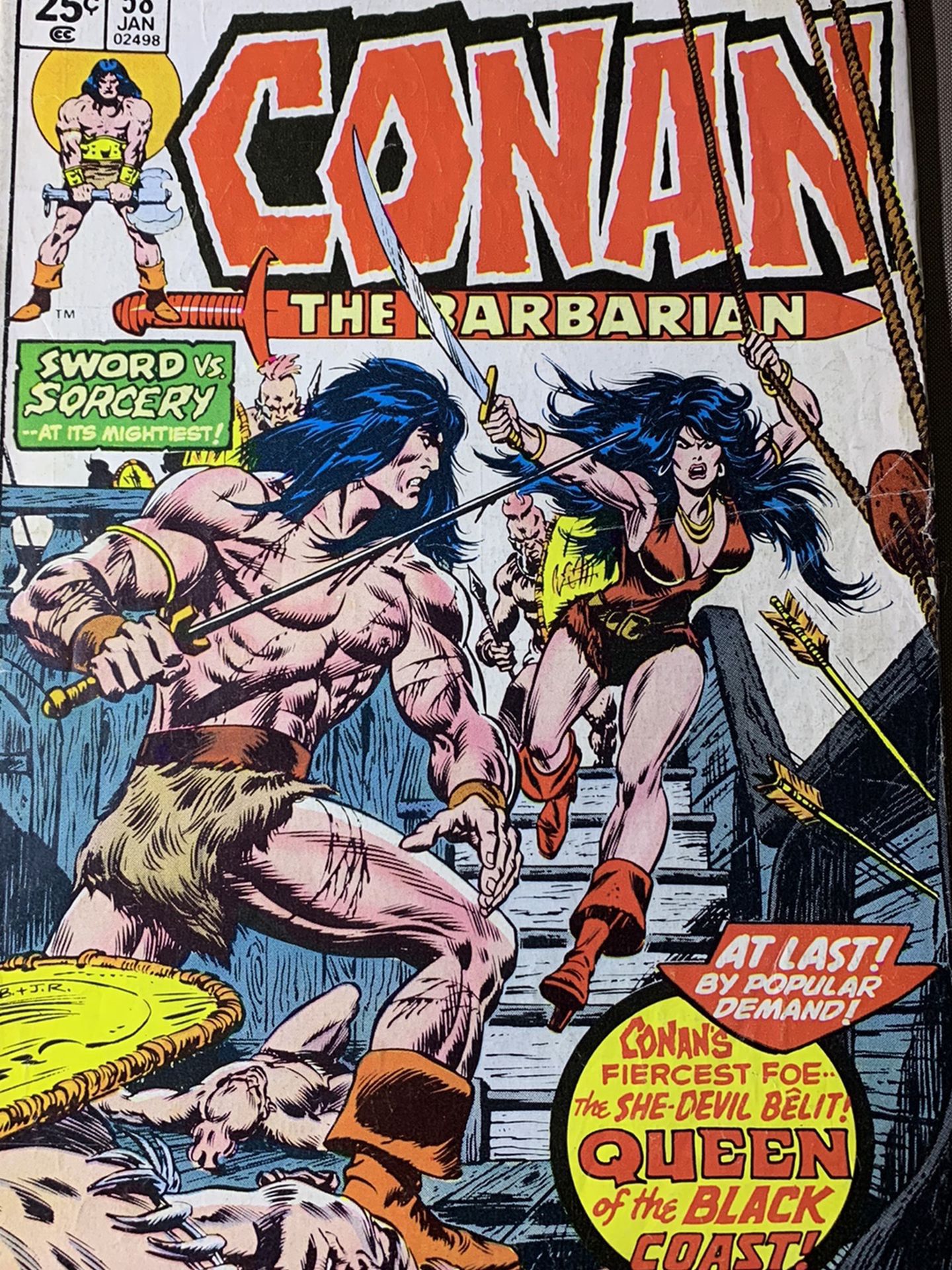 Conan The barbarian # 58