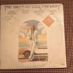 Vinyl Album The Best Of Rod Stewart two volume set