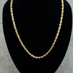 14k Gold Rope Chain