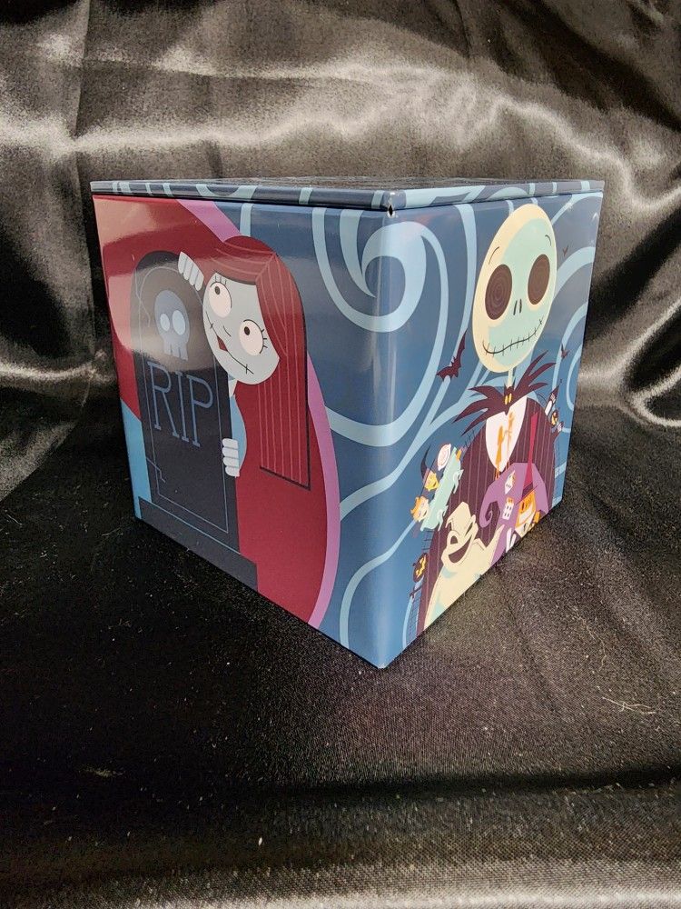 Disney Nightmare Before Christmas Jack Skellington Tin Storage Box