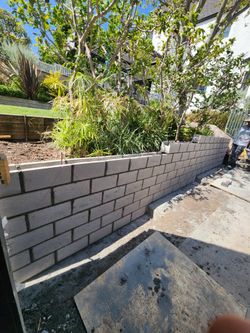 Blocks Wall & Stairs Concrete Jobs