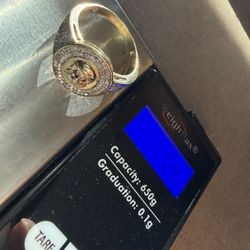 10KT Jesus Gold Ring 