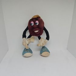 California Raisins Plush Applause 5" Blue Shoes/Hat Worn Tag 1988 Applause