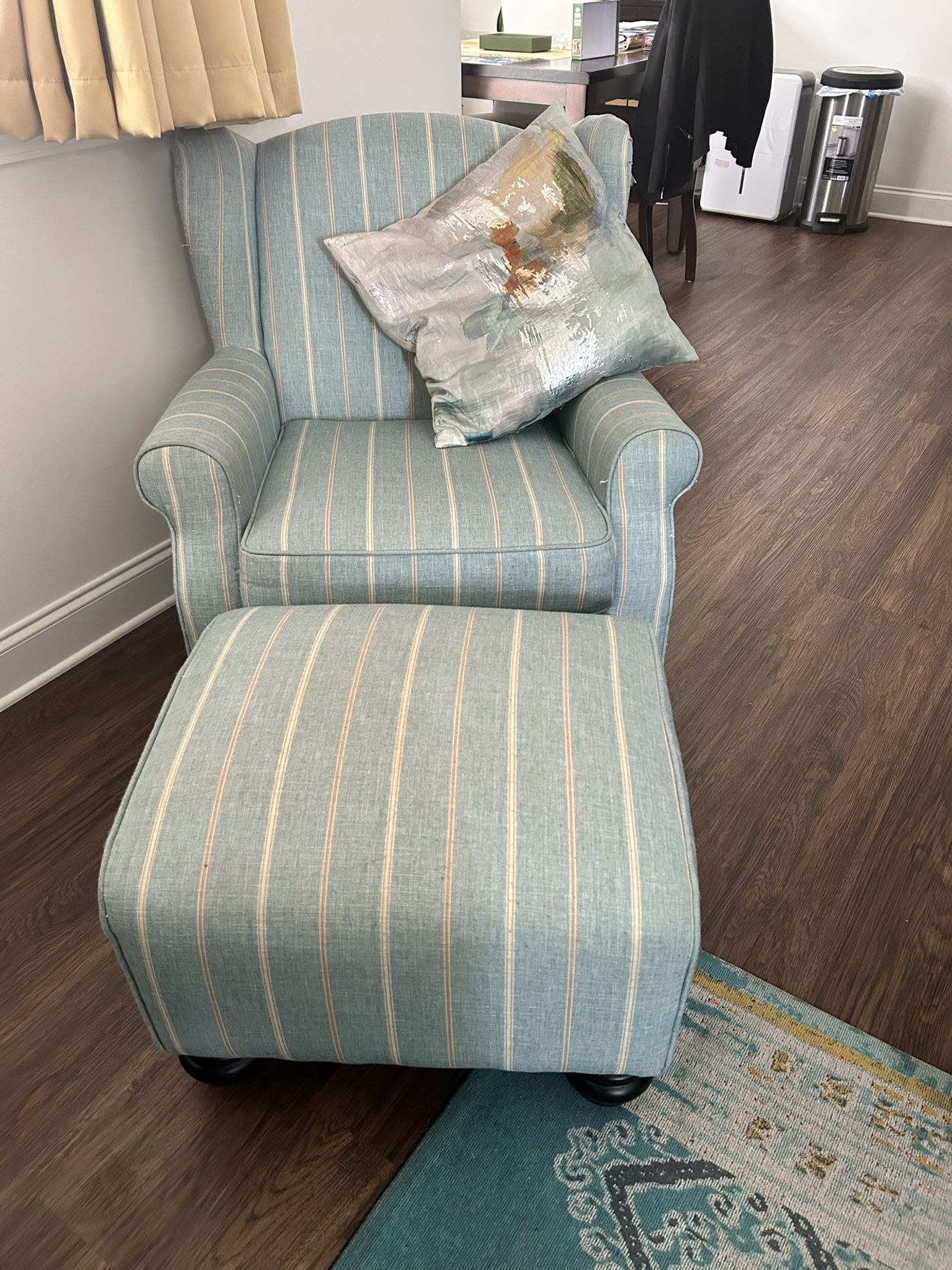 Chair And Ottoman