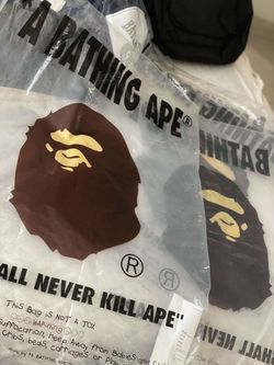 Bape bag plastic hotsell