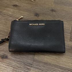 Michael Kors Small Wallet In Black Never Used 