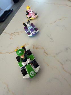 Three Mario karts