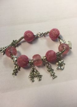 Beautiful new bracelet with charms.