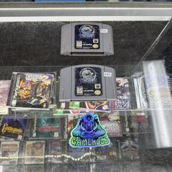 Mortal Kombat Sub Zero N64 $40 Each Gamehogs 11am-7pm