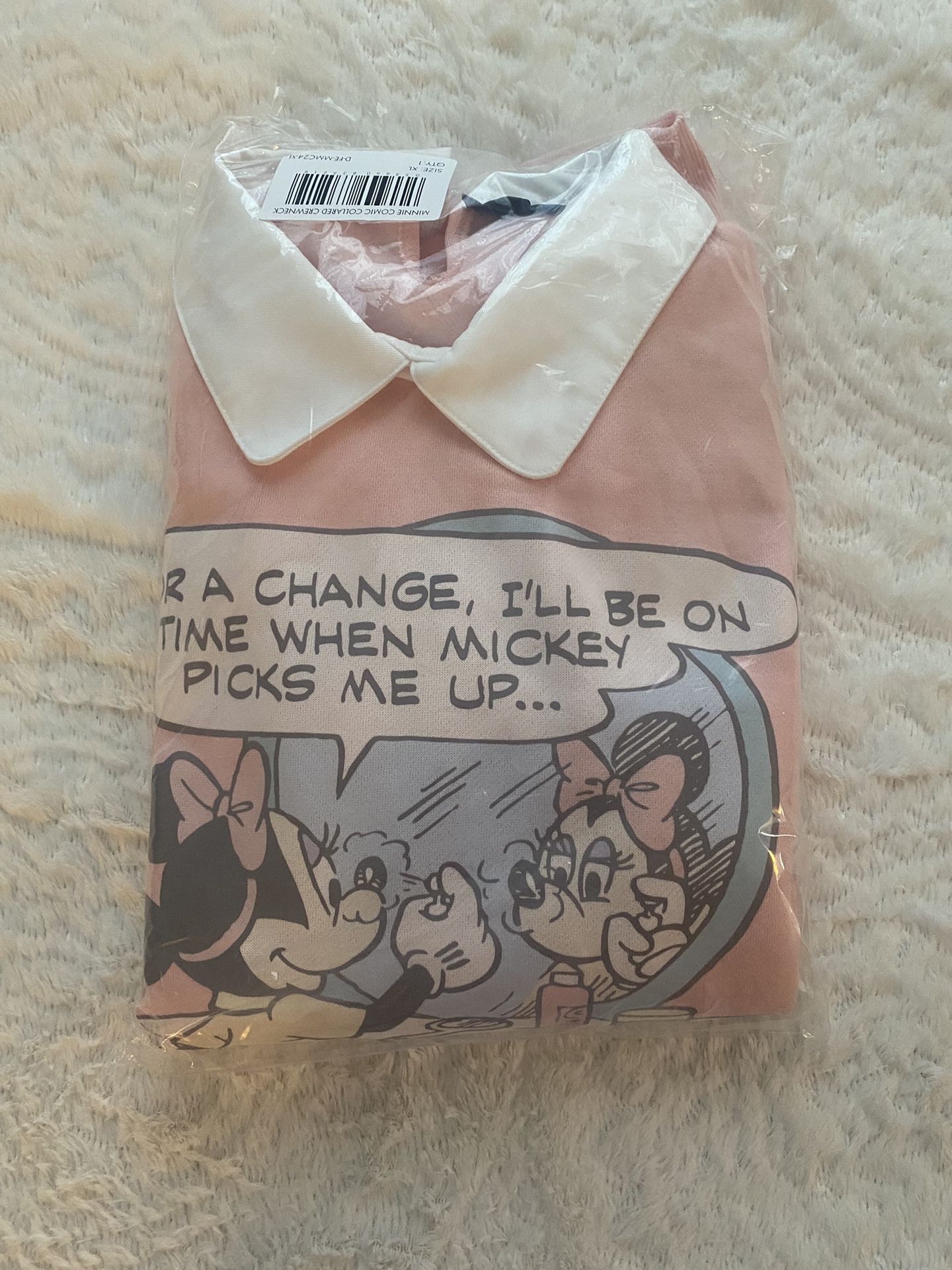 Cakeworthy Minnie Collared Sweatshirt