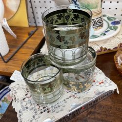 Glassware CERA Egyptian MCM 60’s 22K 