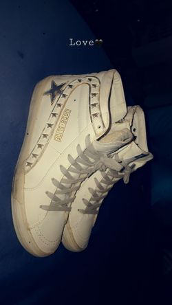 Womens Golden Goose Slide High Top Sneakers