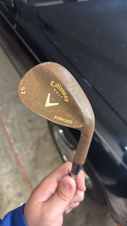 Callaway V Forged 52 Raw Rusty