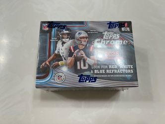 2025 Topps Chrome Blaster Boxes (5)