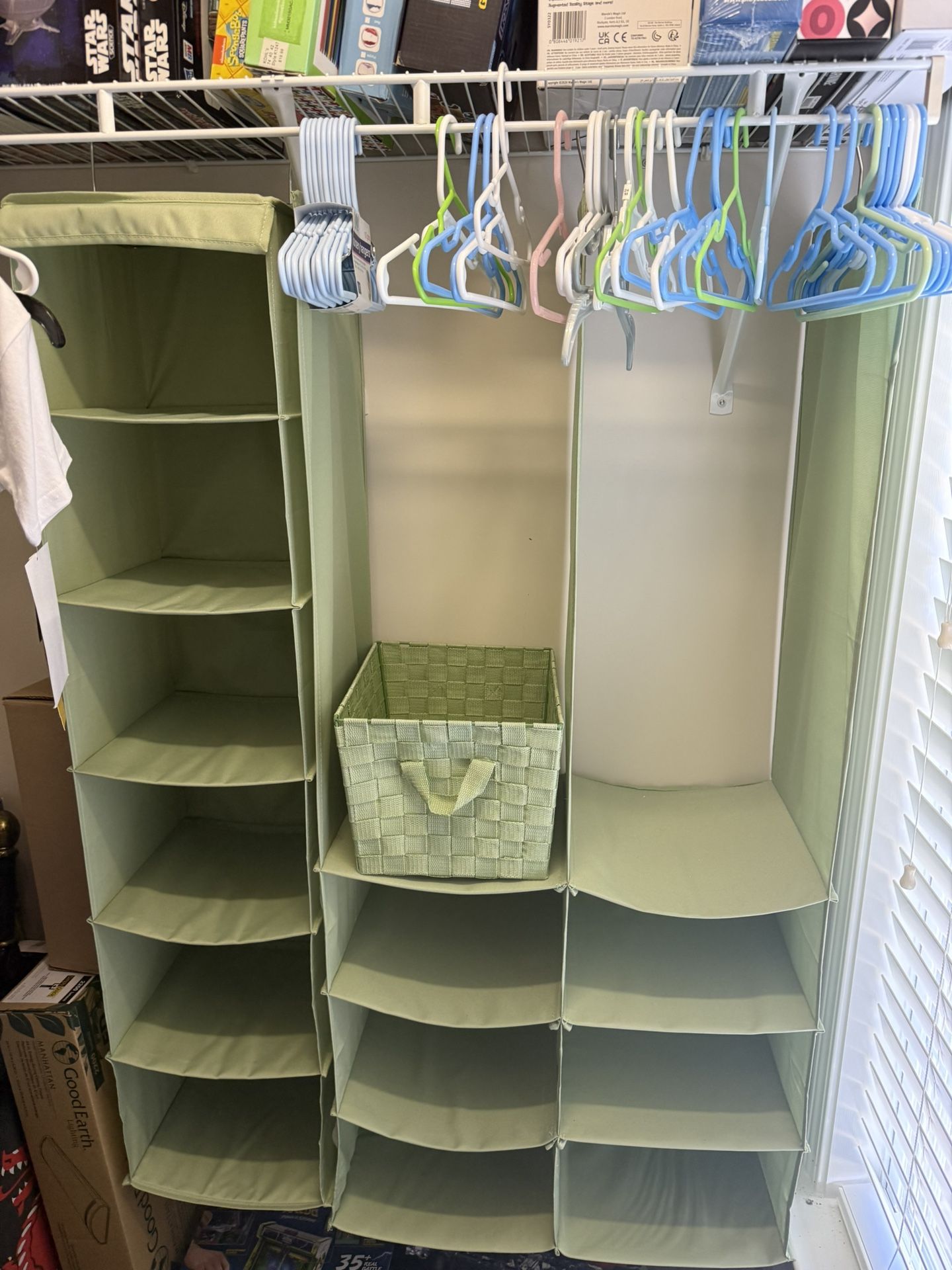 Baby Or Toddler Closet Organizer