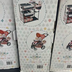 Toys For Kids Play N Go 3+ Twin Doll Play Set 