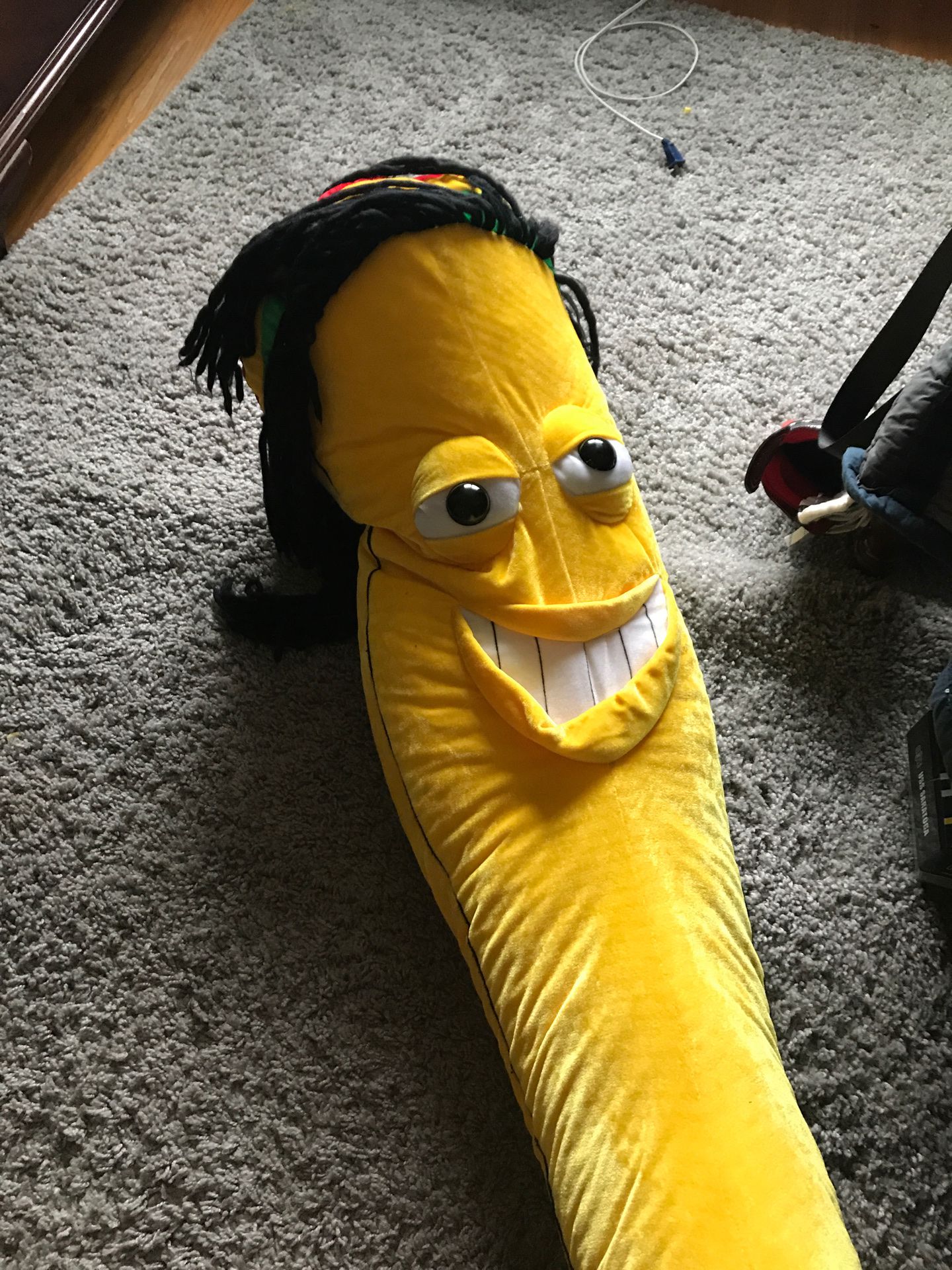 Giant stuffed banana