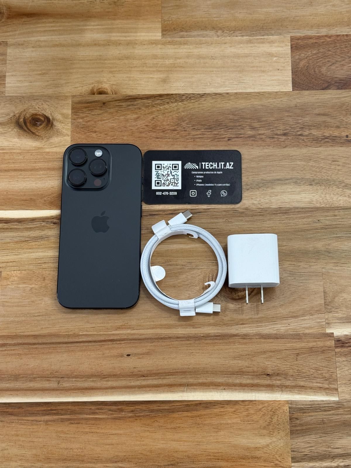 📱 iPhone 16 Pro | 128GB | Black | Cricket Only | Hablo Español | Black Friday Special Sale!