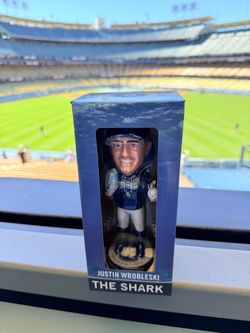 Dodgers Justin Wrobleski The Shark Bobblehead