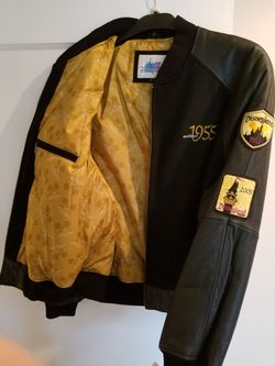 Disney leather jacket