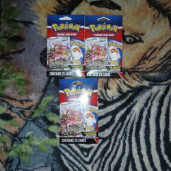 Three Pokémon TRADING CARD GAME 