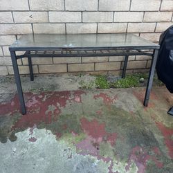 Table with glass top - free