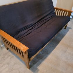 Full Size Wood Frame Futon