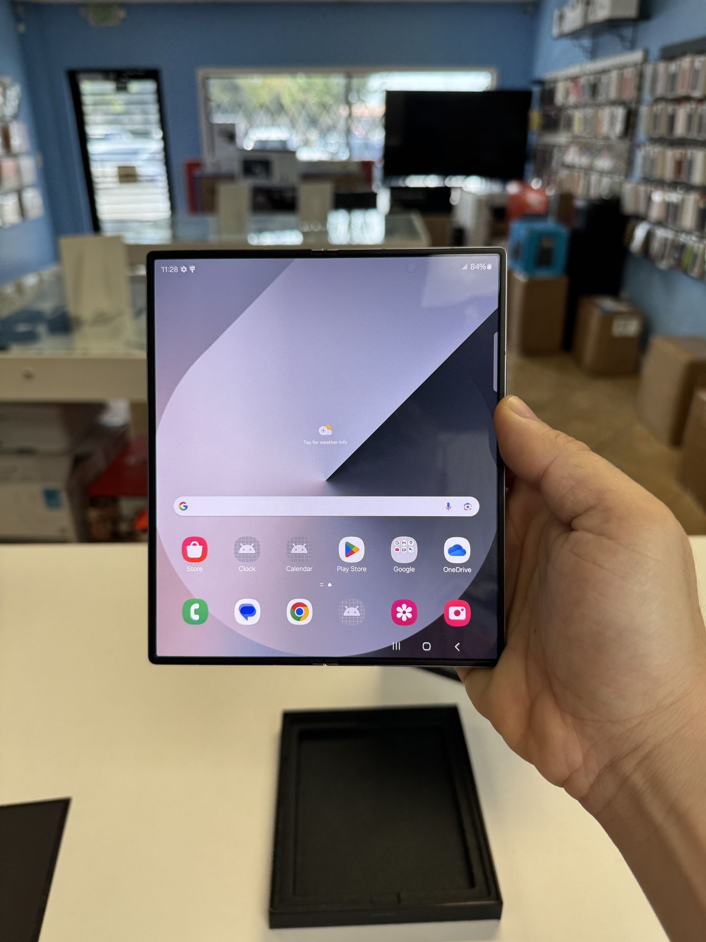 Samsung Galaxy Z Fold6 Silver 512GB Verizon /Finance available