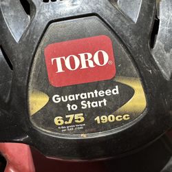 Lawnmower Toro Brand