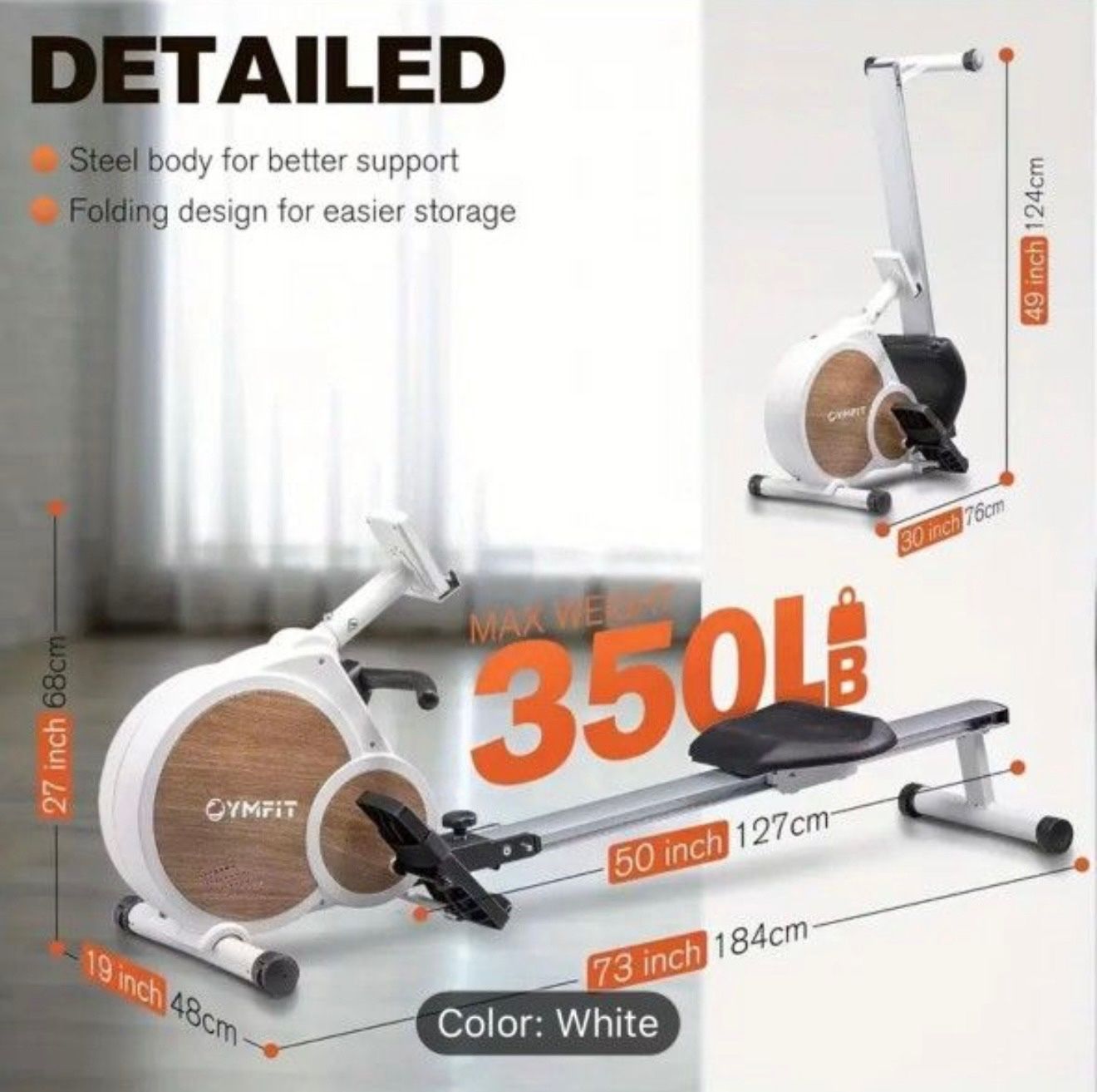 Zymfit Rowing Machine RM520 