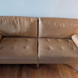 Leather Sofa 