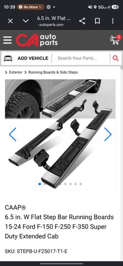 Ford F150 Side Steps