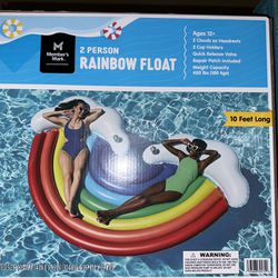 Rainbow Pool Float