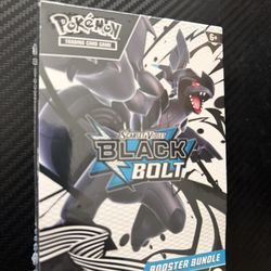 Pokemon Black Bolt Booster Bundle