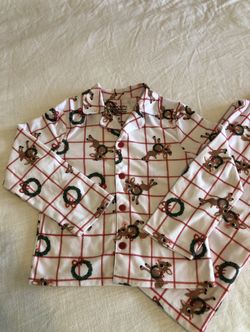 Rudolph Christmas Pajamas - Kids Size 8