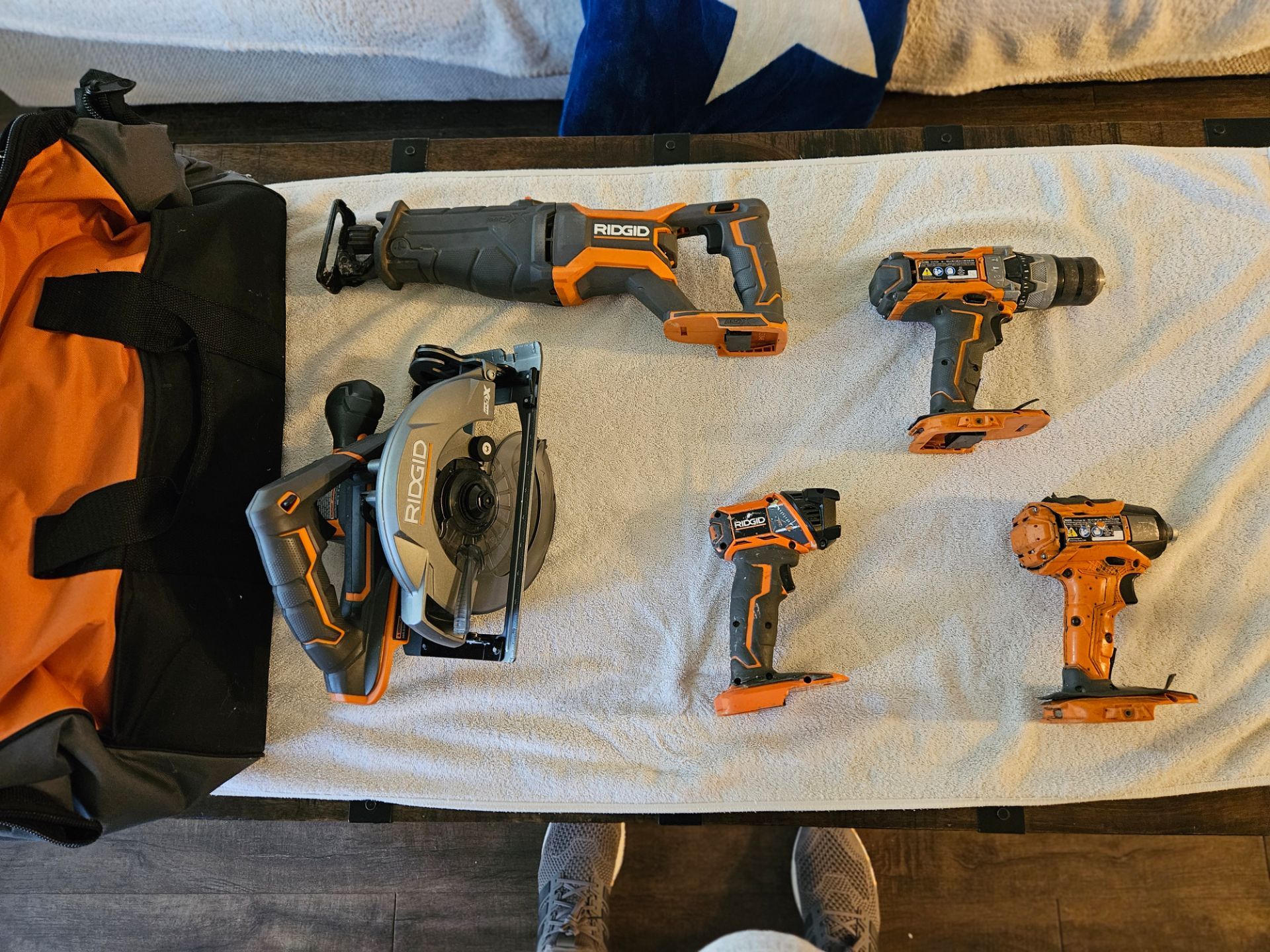 Used Ridgid Tool Set