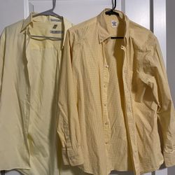 8 Size Medium Long Sleeve Button Down Shirt
