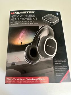 Monster HDTV Wireless Headphones Kit