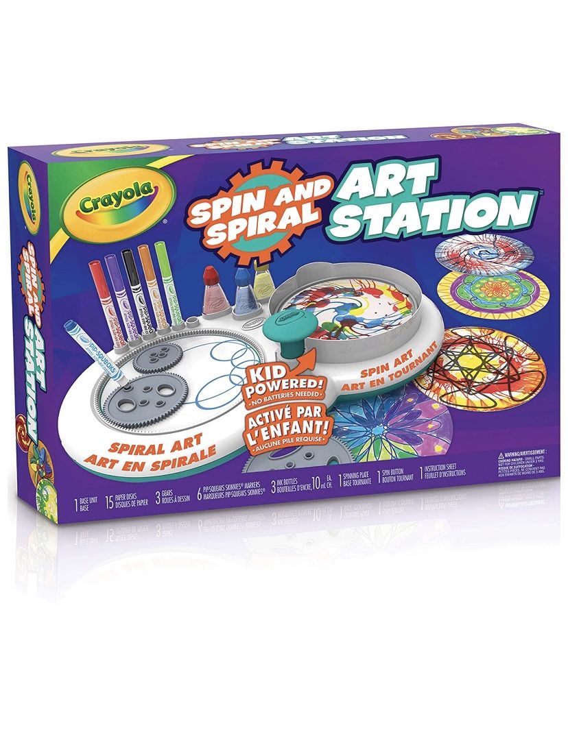 Cartola Spin And Spiral Art Station