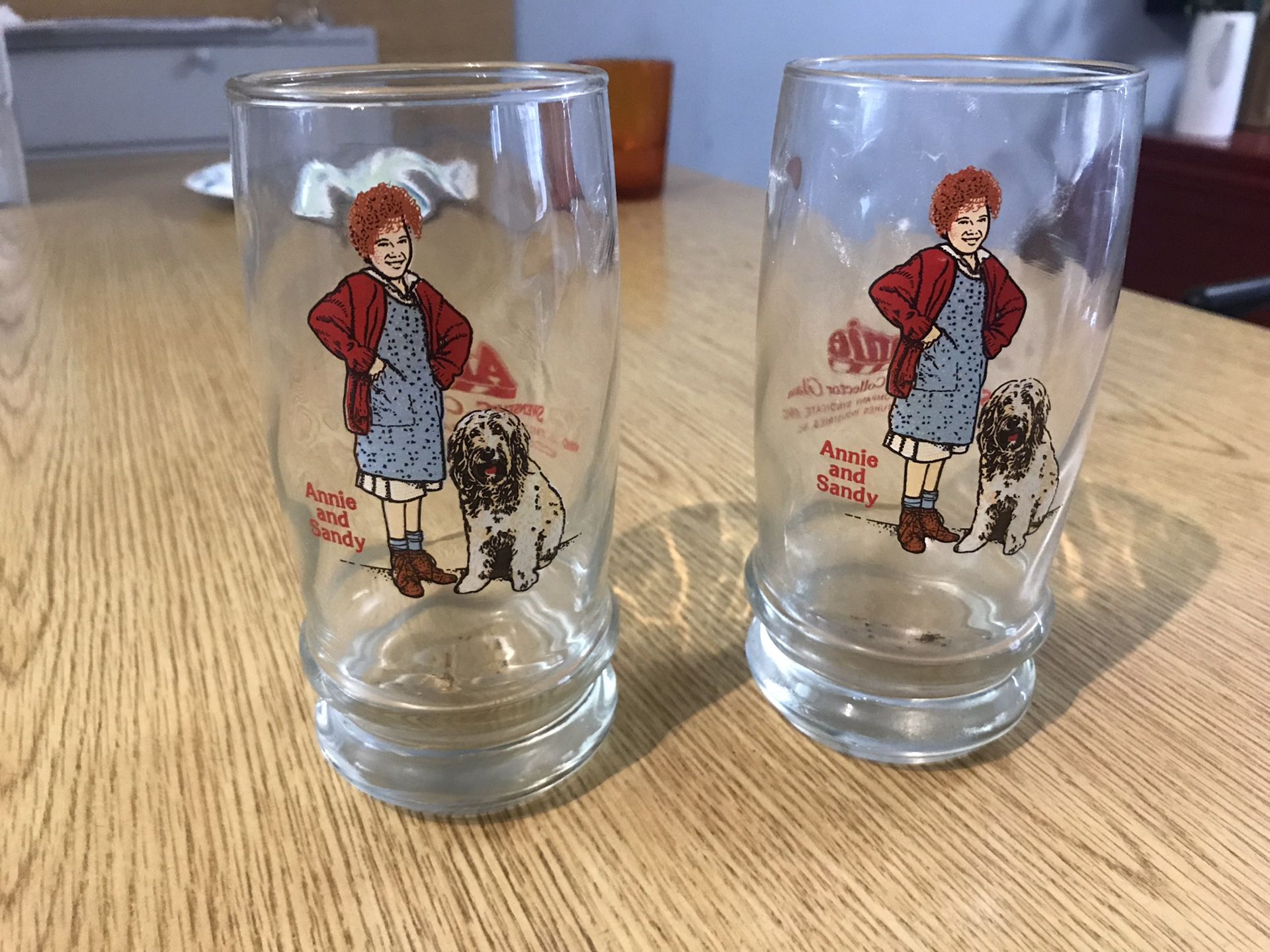 Annie Glasses from 1982 Swensen’s collectibles